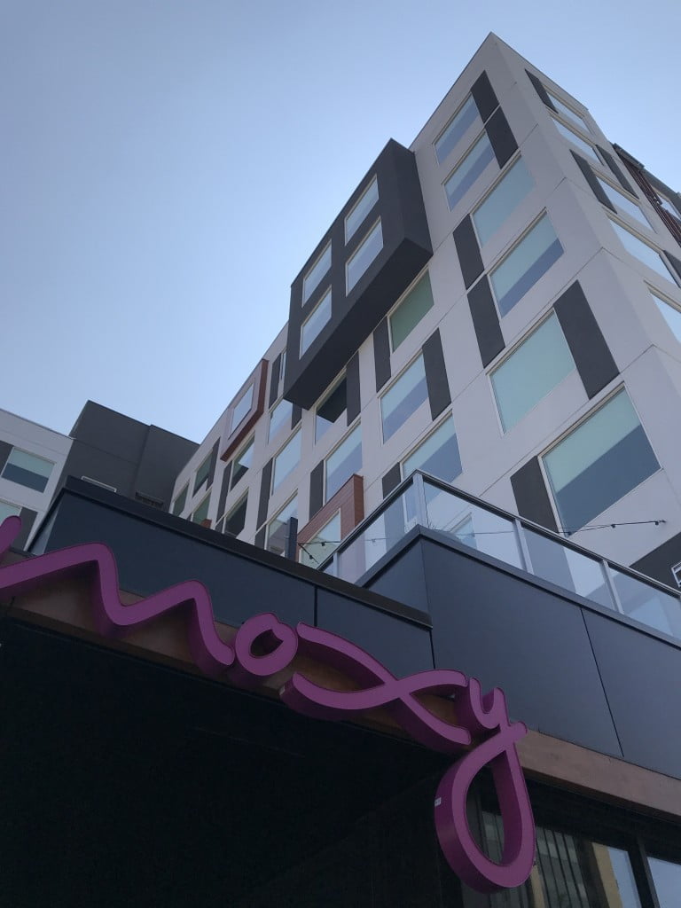 Moxy hotel in Denver, Colorado