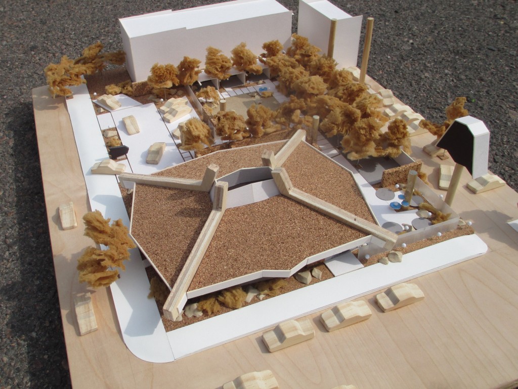 Tom's Diner Wooden Model