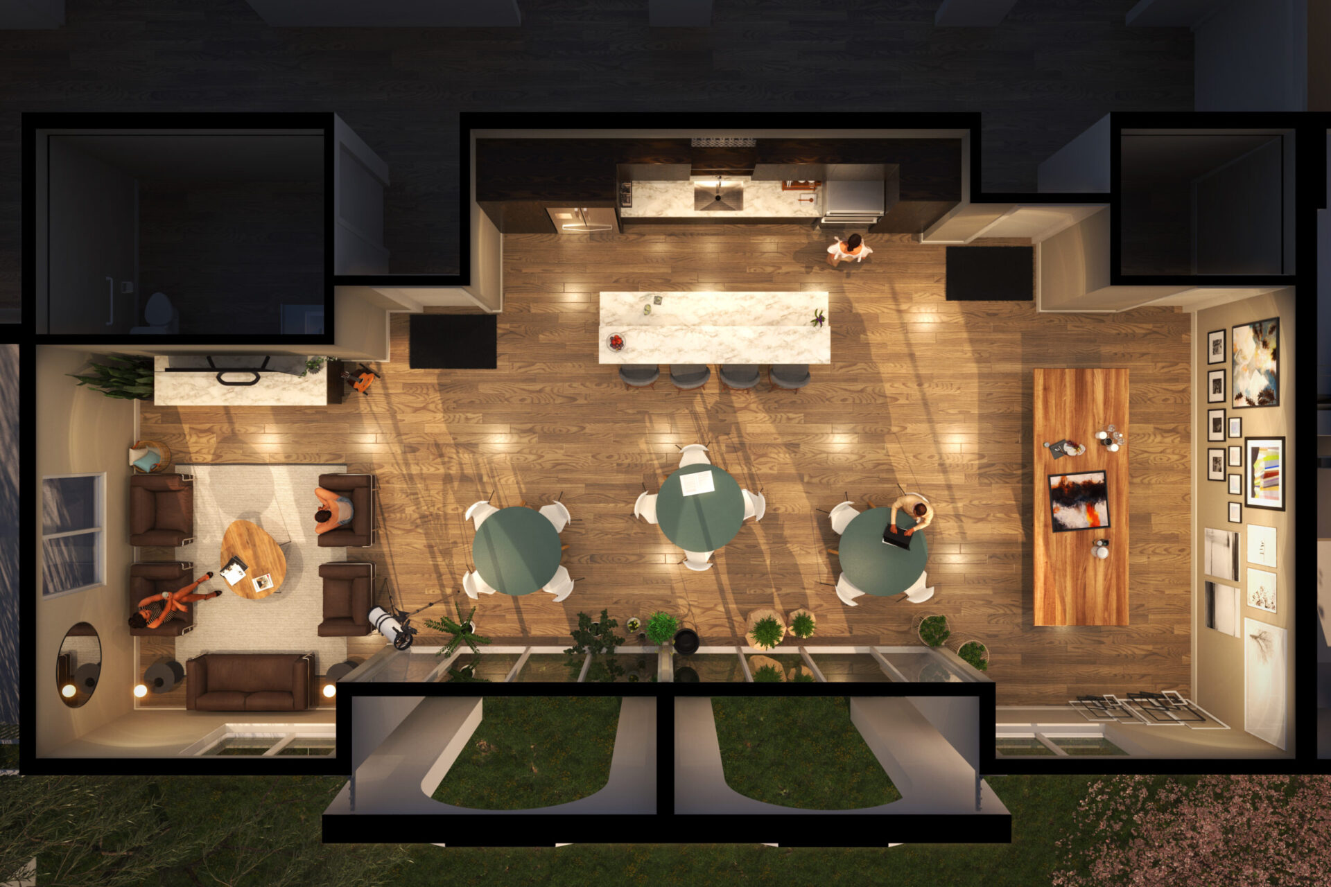 Myron Stratton Game Room