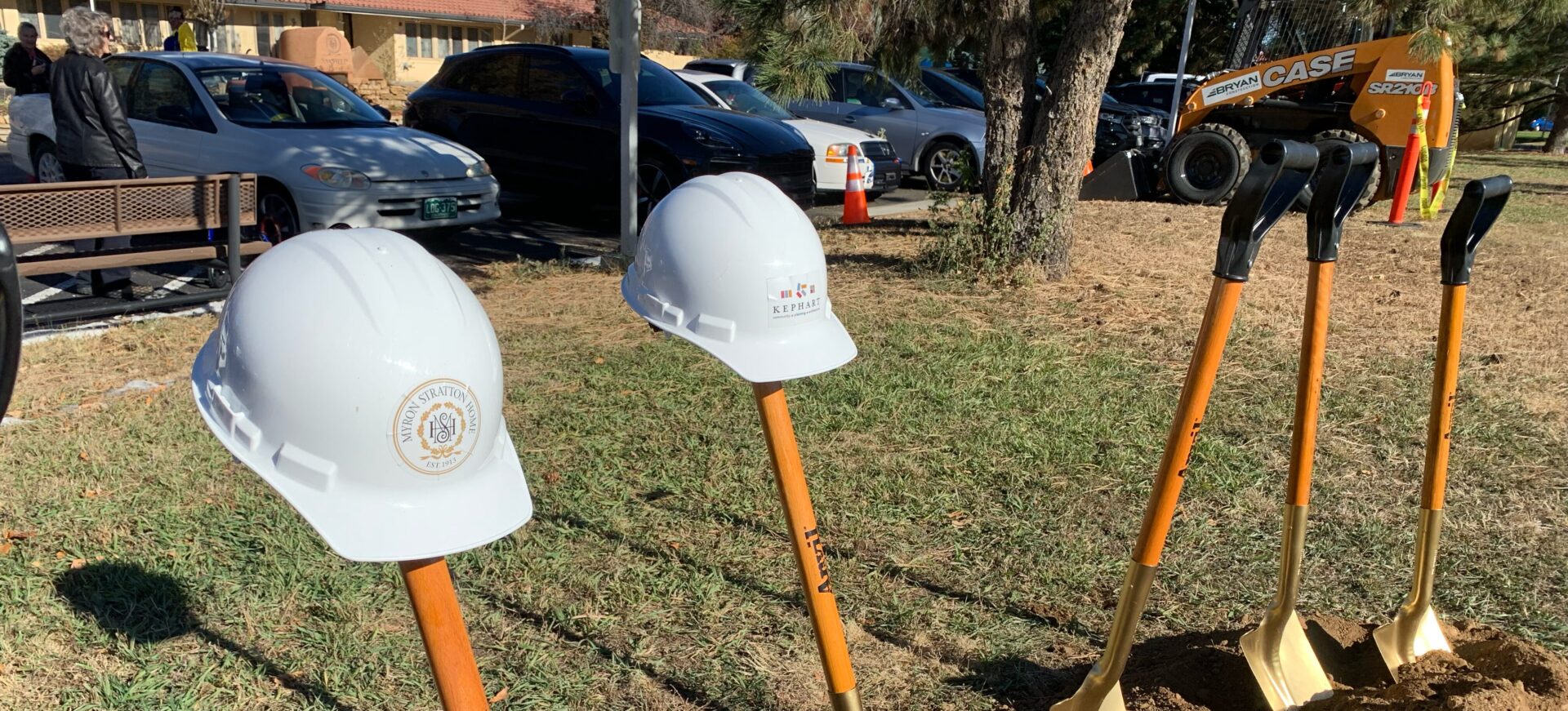 Myron Stratton Home Phase I Breaks Ground